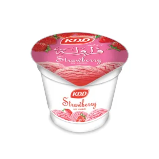 كي دي دي كأس آيس كريم فراولة 100 مل 100 مل