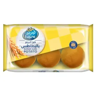 لوزين خبز البرجر بالبطاطس 6 قطع 6 قطع