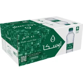 أوسكا مياه شرب معبأة صندوق 40 × 330 مل 40 × 330 مل