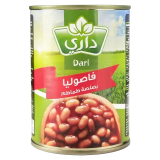 داري فاصوليا بصلصة الطماطم 400 جم 400 جم