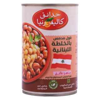 حدائق كاليفورنيا فول بالخلطة اللبنانية 450 جم 450 جم