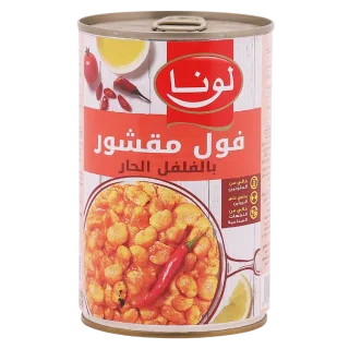 لونا فول مقشور بالفلفل 450 جم 450 جم