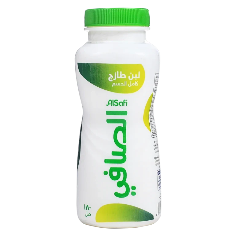 الصافي لبن كامل الدسم 180 مل 180 مل - الصافي