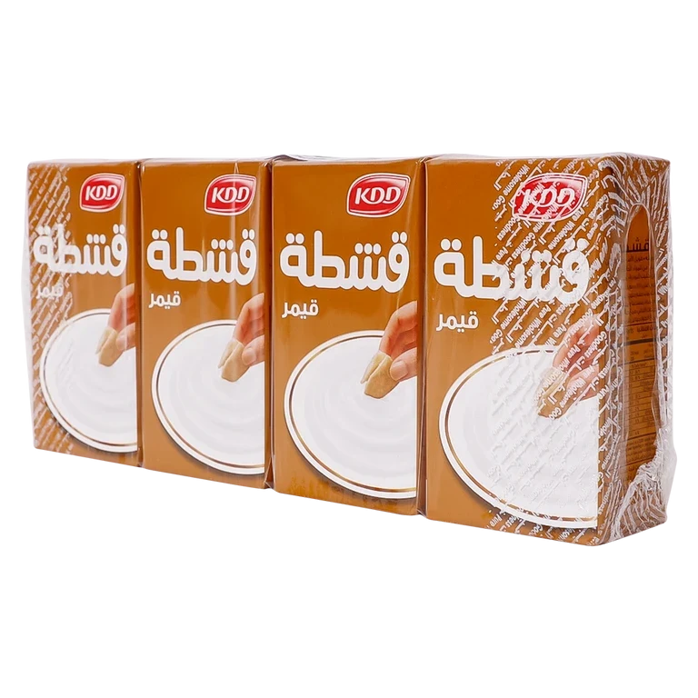 كي دي دي قشطة قيمر 4 حبات 125 جم 4 × 125 جم - كي دي دي