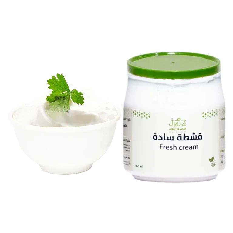 قشطة طازجه 360 جم 360 جم