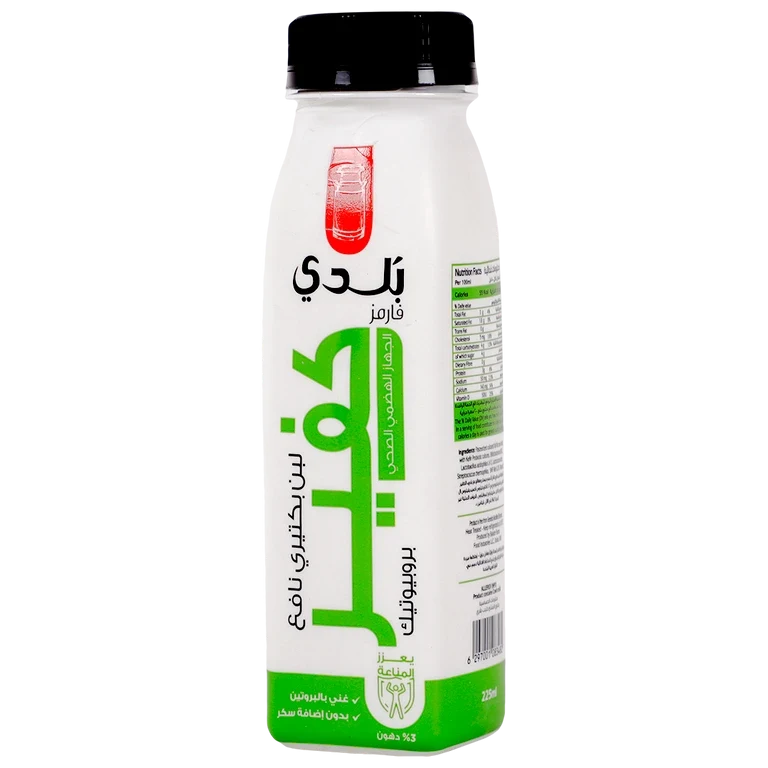 بلدي لبن كفير 225 مل 225 مل - بلدي