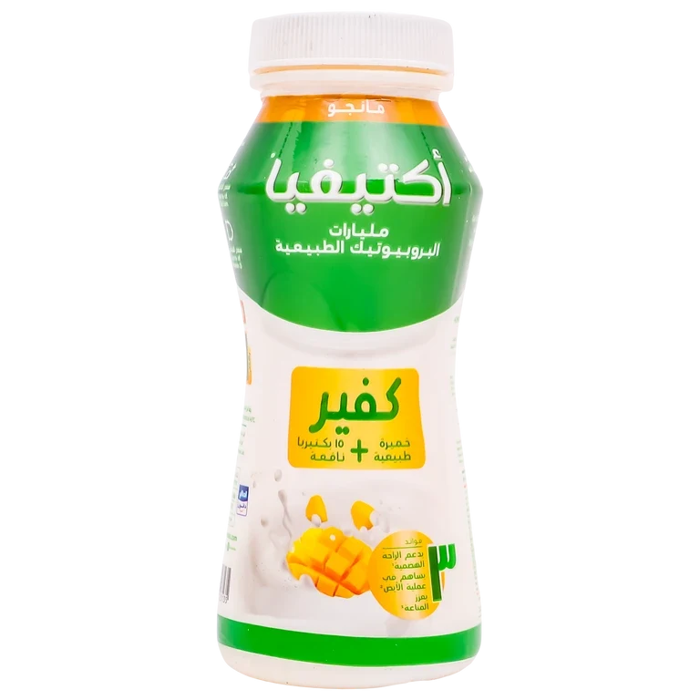 أكتيفيا مشروب كفير المانجو 180 مل 180 مل - أكتيفيا