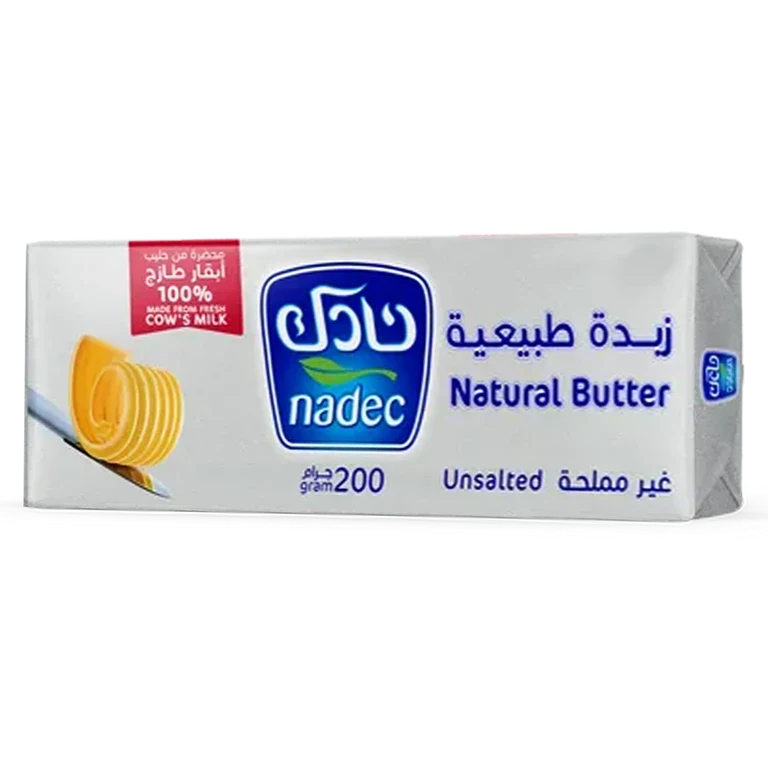 نادك زبدة غير مملحة 200 جم 200 جم - نادك