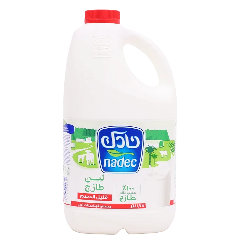 نادك لبن طازج قليل الدسم 1.75 لتر 1.75 لتر - نادك