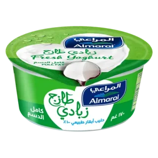 المراعي زبادي كامل الدسم 170 جم 170 جم