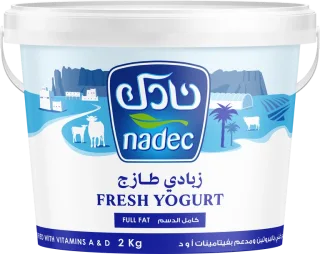 نادك زبادي كامل الدسم 2 كجم 2 كجم