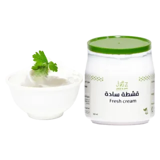 قشطة طازجه 360 جم 360 جم