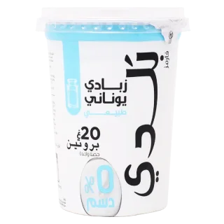 بلدي زبادي يوناني بروتين 0 % دهون 450 جم 450 جم