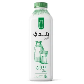 بلدي لبن عيران بالنعناع 1 لتر 1 لتر