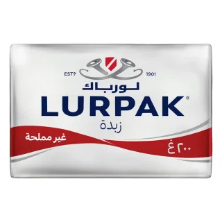 لورباك زبدة غير مملحة 200 جم 200 جم