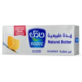 نادك زبدة غير مملحة 200 جم 200 جم