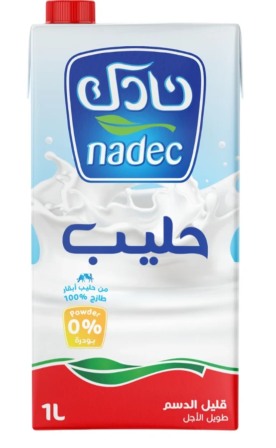 نادك حليب قليل الدسم 1 لتر 1 لتر - نادك