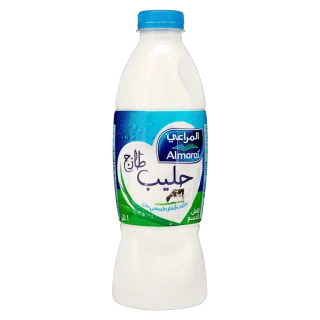 المراعي حليب طازج كامل الدسم 1 لتر 1 لتر