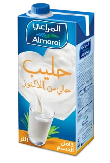 المراعي حليب خالي من اللاكتوز 1 لتر 1 لتر