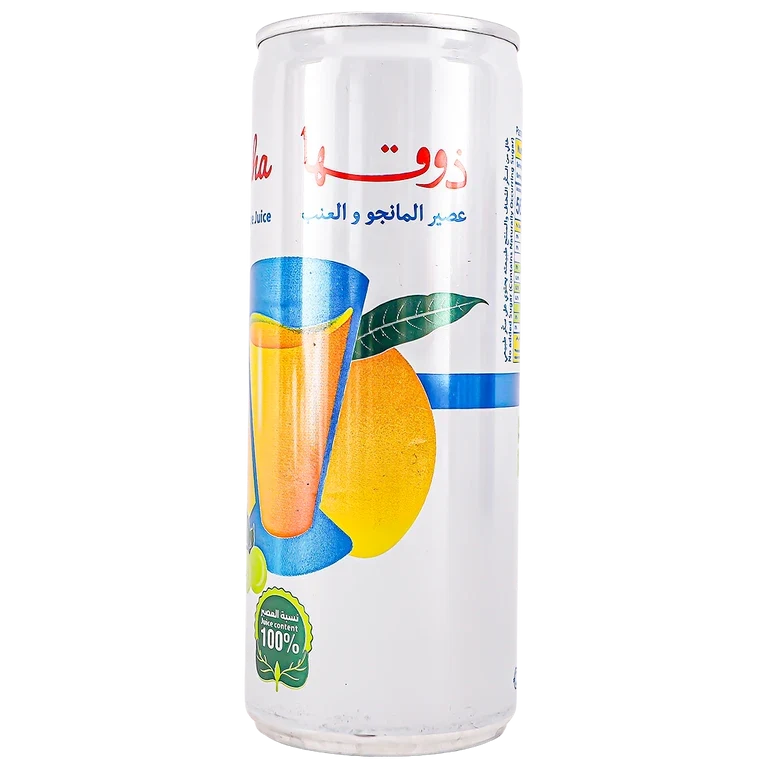 ذوقها عصير مانجو وعنب 250 مل 250 مل - ذوقها