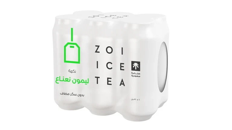 زوي شاي مثلج بنكهة الليمون والنعناع 6 حبات 320 مل 6 × 320 مل - زوي