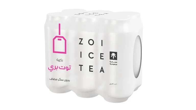 زوي شاي مثلج بنكهة التوت 6 حبات 320 مل 6 × 320 مل - زوي