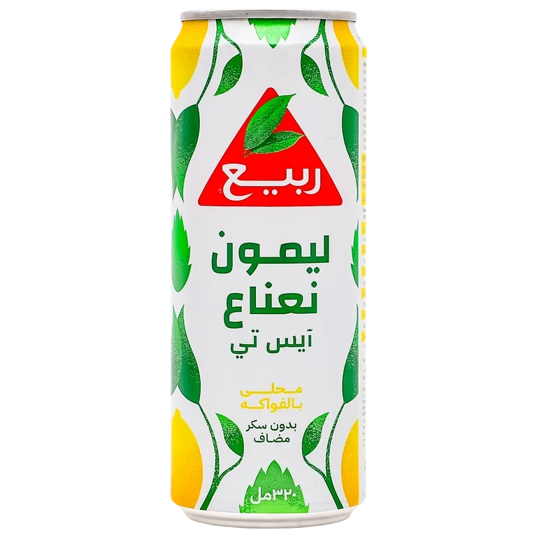 ربيع آيس تي ليمون نعناع 320 مل 320 مل - ربيع