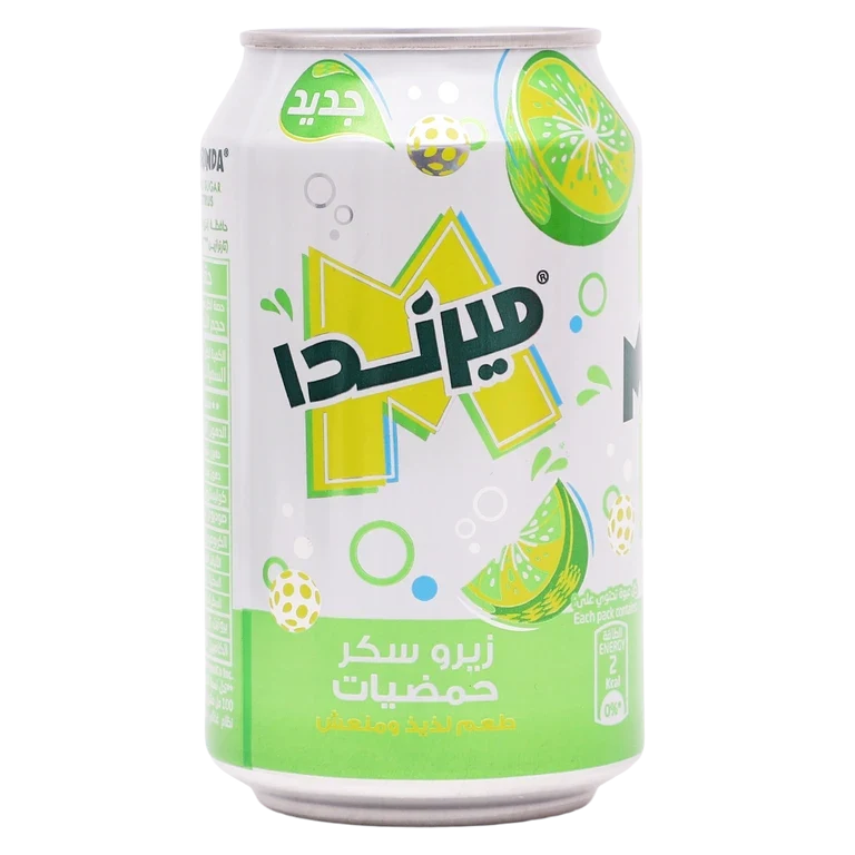 ميرندا زيرومشروب غازي حمضيات 330 مل 330 مل - ميرندا