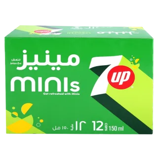 سفن أب مشروب غازي مجموعة 12 حبة 150 مل 12 × 150 مل