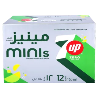 سفن أب مشروب غازي زيرو مجموعة 12 حبة 150 مل 12 × 150 مل