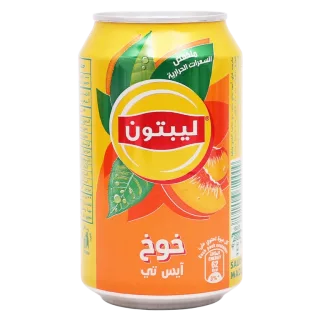 ليبتون أيس تي بنكهة الخوخ 320 مل 320 مل