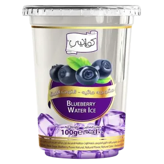 كواليتي مكعبات ثلج بنكهة التوت الازرق 100 جم 100 جم