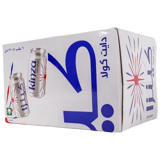 كينزا كولا دايت مشروب غازي 6 حبات 360 مل 6 × 360 مل