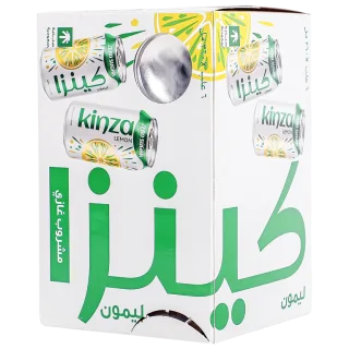 كينزا ليمون زيرو مشروب غازي 6 حبات 360 مل 6 × 360 مل