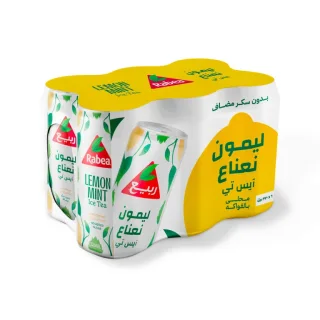 ربيع آيس تي ليمون نعناع 6 حبات 320 مل 6 × 320 مل