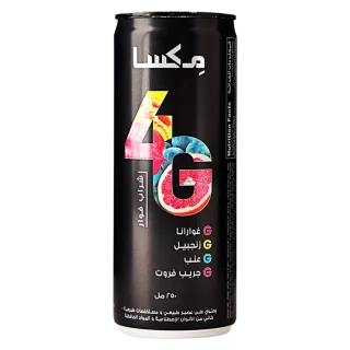 مكسا 4 جي شراب فوار 250 مل 250 مل
