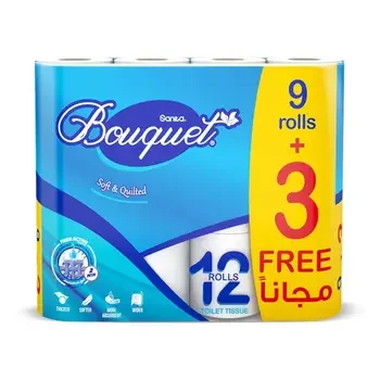 مناديل حمام فاين 12 رول 12 رول - فاين