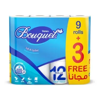 مناديل حمام فاين 12 رول 12 رول