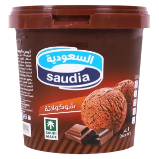 السعودية آيس كريم شوكولاتة 1 لتر 1 لتر